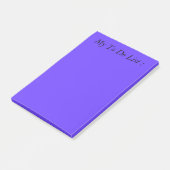 Indigo To Doリスト ポストイット (アングル)