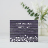 Indigo Wood日付を保存 案内ポストカード (スタンド正面)