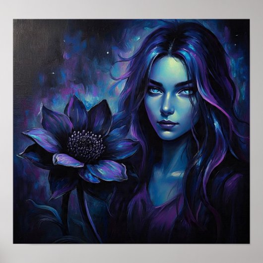 IndigoWildFlower ポスター (正面)