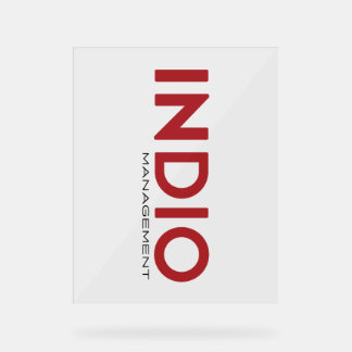INDIO_Accrylic記号 アクリルサイン