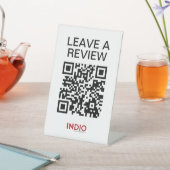INDIO_Reviewテンプレート 台座サイン (インサイチュ)