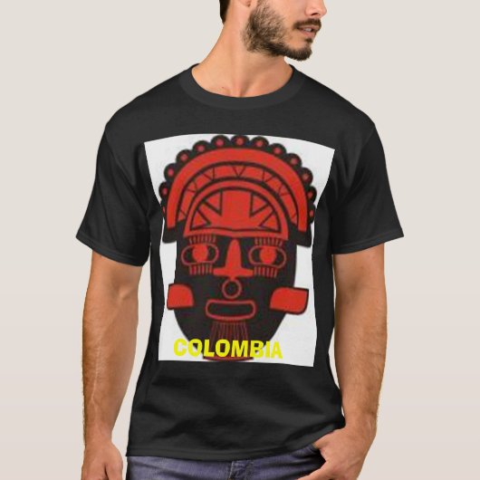 indiotayrona、コロンビア tシャツ (正面)
