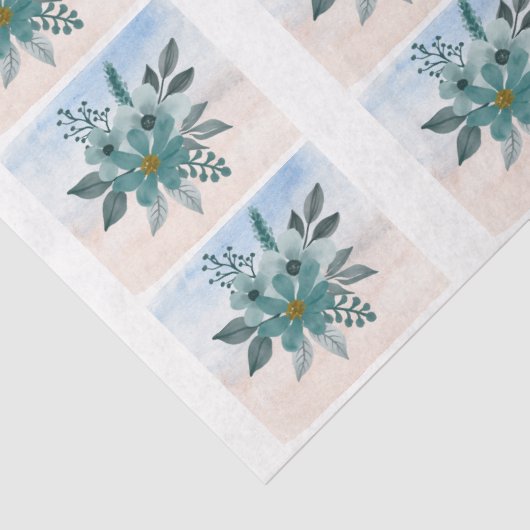 Individual Floral Coastal Backgrounds Decoupage 薄葉紙 (詳細)