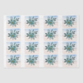 Individual Floral Coastal Backgrounds Decoupage  薄葉紙 (正面)