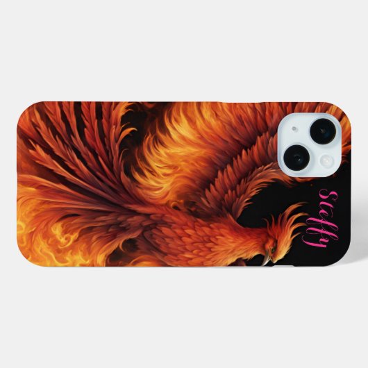 Individuelle Apple IPhone 15 Plus Phönix Case-Mate iPhoneケース (裏面 (横))