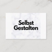 Individuelle Visitenkarten gestalten - Vorlage - 名刺 (正面)