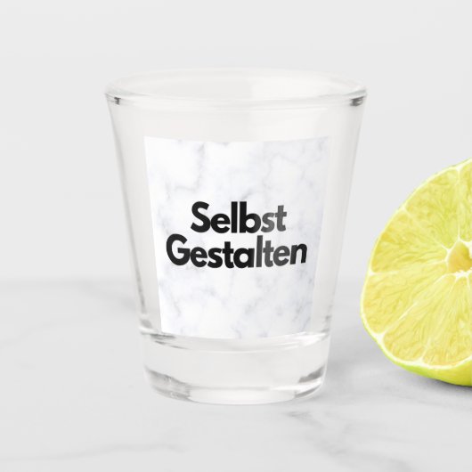 Individuelles Schnapsglas gestalten ショットグラス (正面)