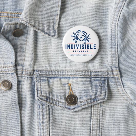 Indivisible DelMarVa Button 缶バッジ (インサイチュ)