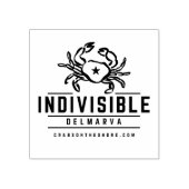 Indivisible DelMarVa Rubber Stamp ラバースタンプ (インプリント)