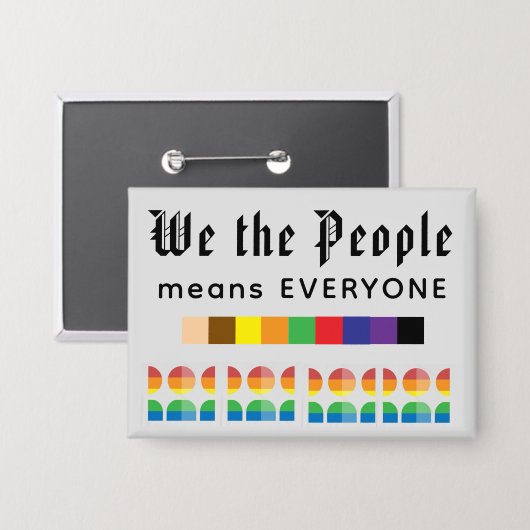 Indivisible GLOW Visibility 缶バッジ (正面/裏面)