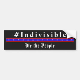 INDIVISIBLE - We The People Bumper Sticker バンパーステッカー