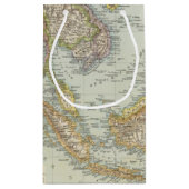 Indoの中国およびマレーシア人の多島海 スモールペーパーバッグ (裏面)