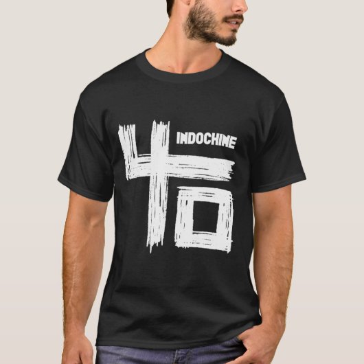 indochine 40 logo tour 2021 kakakatin Essential584 Tシャツ (正面)