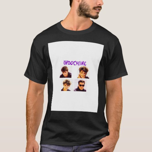 Indochine Best Seller Band Graphic  Tシャツ (正面)