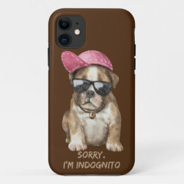 INDOGNITO (English Bulldog)かわいい犬の子犬 iPhone 11 ケース