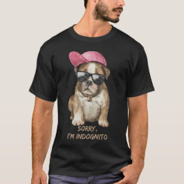 INDOGNITO (English Bulldog)かわいい犬の子犬 Tシャツ