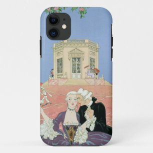 Indolentsの「祝日Galantesのためのイラストレーション iPhone 11 ケース