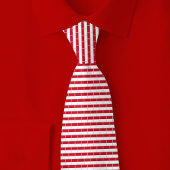 Indonesia Flag Brick Pattern ネクタイ