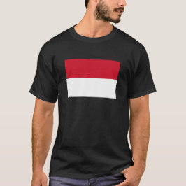 Indonesia Flag T-Shirt, Patriotic T-Shirt Tシャツ