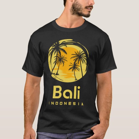 Indonesia Island of Bali 1 Tシャツ (正面)