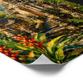 Indonesia: Sunny Tropical Bali Temple Art Souvenir ポスター (角)
