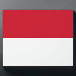 Indonesian Flag フォトプラーク<br><div class="desc">Indonesian Flag. Great flag of Indonesia</div>