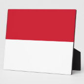 Indonesian Flag フォトプラーク (側面)