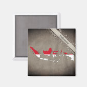 Indonesien マグネット (正面/裏面)