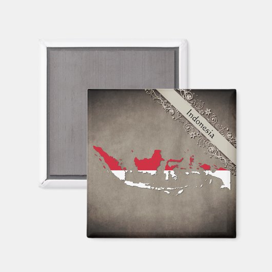 Indonesien マグネット (正面/裏面)