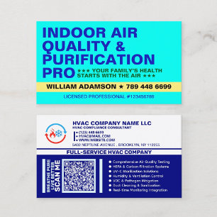 Indoor Air Quality & Purification Specialist   IAQ 名刺