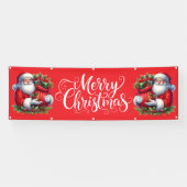 Indoor Outdoor Custom Banner-Merry Christmas 横断幕 (横)
