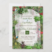 Indoor, Outdoor Nature in Bloom 招待状 (正面)