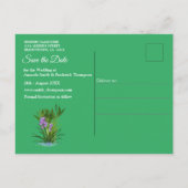 Indoor, Outdoor Nature in Bloom 案内ポストカード (裏面)