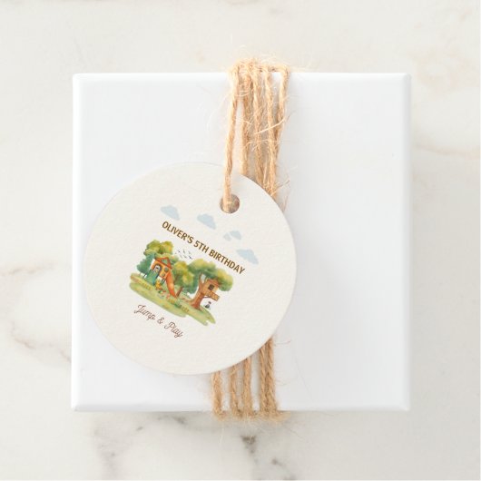 Indoor playground birthday party フェイバータグ (インサイチュ)