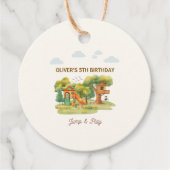 Indoor playground birthday party フェイバータグ (正面)