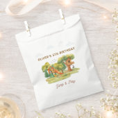 Indoor playground birthday party フェイバーバッグ (クリップ留めされた状態)