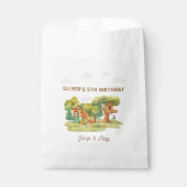 Indoor playground birthday party フェイバーバッグ (正面)