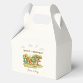 Indoor playground birthday party フェイバーボックス