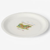 Indoor playground birthday party ペーパープレート (アングル)