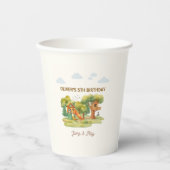 Indoor playground birthday party 紙コップ (正面)