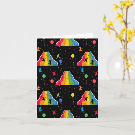 Indoor Slide Park Kids Playground  カード (黄色い花)