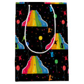 Indoor Slide Park Kids Playground ミディアムペーパーバッグ (正面)