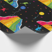 Indoor Slide Park Kids Playground  ラッピングペーパー (角)