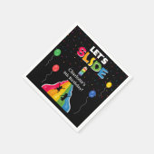 Indoor Slide Park Kids Playground Birthday Party スタンダードカクテルナプキン (角)