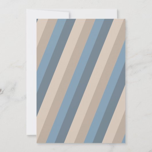 Indoor Slide Park Playground Boys Birthday Party 招待状 (裏面)