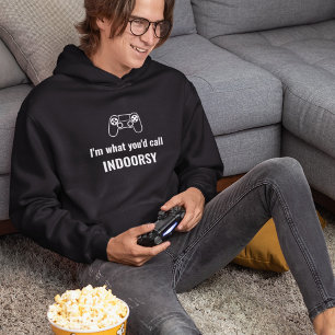 Indoorsy Customizable Gamerと呼ぶゲーム パーカ