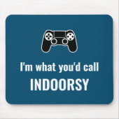 Indoorsy Customizable Gamerと呼ぶゲーム マウスパッド (正面)
