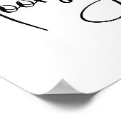 Indoorsy Script Funny  ポスター (角)