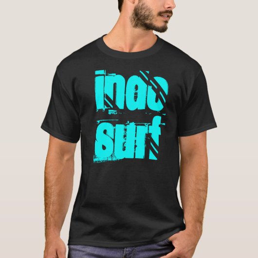 INDOSURFはティーに"挑みます" Tシャツ (正面)