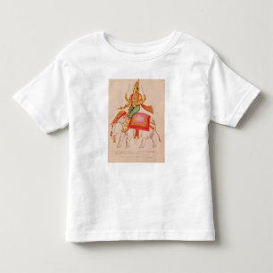 Indraの象で乗っている嵐の神 トドラーTシャツ